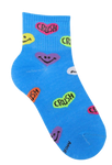 Kids' Blue Ankle Socks  | CSG200-538-B