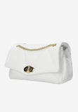 Wojas White Leather Crossbody Bag | 8028750