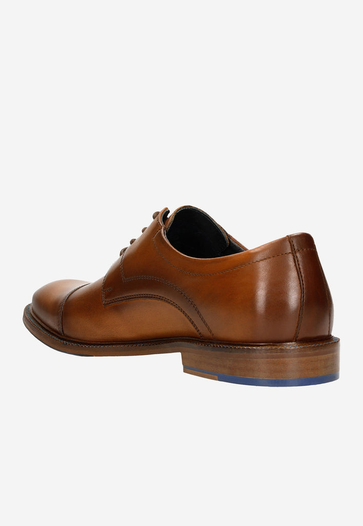 Wojas Men's Light Brown Leather Dress Shoes
