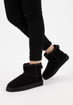 Wojas RELAKS Women's Black Leather Insulated Snow Boots | R5500361