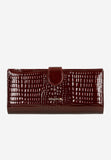 Wojas Burgundy Embossed Leather Wallet | 9106035