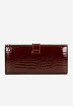 Wojas Burgundy Embossed Leather Wallet | 9106035