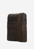 Wojas Brown Leather Messenger Bag | 8032522