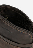 Wojas Brown Leather Messenger Bag | 8032522