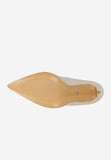 Wojas Beige Leather High Heels | 35100-54