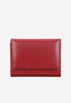 Wojas Red Small Leather Wallet | 9106755