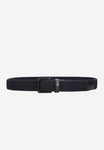 Wojas Dark Blue Braided Leather Belt | 9300976