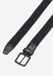 Wojas Dark Blue Braided Belt | 9300976