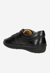 Wojas Black Leather Sneakers | 1014751