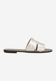 Wojas Golden Leather Slide Sandals | 74008-58