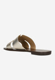 Wojas Golden Leather Slide Sandals | 74008-58