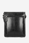 Wojas Black Leather Messenger Bag | 80355-51
