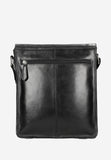 Wojas Black Leather Messenger Bag | 80355-51
