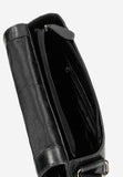 Wojas Black Leather Messenger Bag | 80355-51