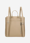 Wojas Beige Leather Backpack | 8030054