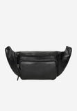 Wojas Black Leather Waist Bag | 8035251