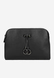 Wojas Small Black Leather Crossbody Bag | 8031051