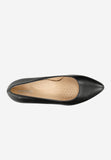 Wojas Black Leather Pumps | 3512151