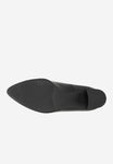Wojas Black Leather Pumps | 3512151