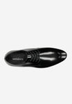 Wojas Black Leather Dress Shoes | 9040-51