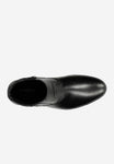 Wojas Black Insulated Leather Chelsea Boots | 2001651