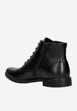 Wojas Black Leather Insulated Ankle Boots | 2405551