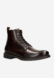 Wojas Dark Brown Insulated Leather Ankle Boots | 2405252