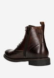 Wojas Dark Brown Insulated Leather Ankle Boots | 2405252