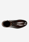 Wojas Dark Brown Insulated Leather Ankle Boots | 2405252