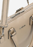 Wojas Beige Leather Large Tote Bag | 8034654