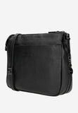 Wojas Black Leather Shoulder Bag | 685451