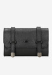 Wojas Black Leather Crossbody Bag | 8031251