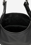 Wojas Black Leather Handbag | 8036751