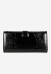Wojas Large Embossed Black Leather Wallet | 9106031