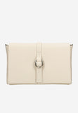 Wojas Light Beige Leather Crossbody Bag | 8030954