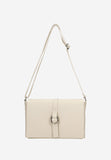 Wojas Light Beige Leather Crossbody Bag | 8030954