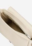 Wojas Light Beige Leather Crossbody Bag | 8030954