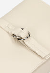 Wojas Light Beige Leather Crossbody Bag | 8030954