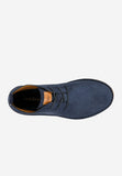 Wojas Dark Blue Leather Ankle Boots | 2440066