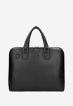 Wojas Black Leather Large Tote Bag | 8034651