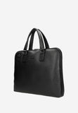 Wojas Black Leather Large Tote Bag | 8034651