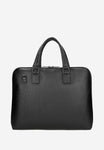 Wojas Black Leather Large Tote Bag | 8034651