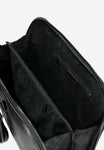Wojas Black Leather Large Tote Bag | 8034651