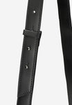 Wojas Black Leather Crossbody Bag | 8033751