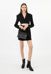 Wojas Black Leather Crossbody Bag | 8033751