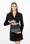 Wojas Black Leather Crossbody Bag | 8033751