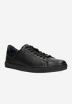 Wojas Men's Black Leather Sneakers | 1017071