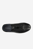 Wojas Men's Black Leather Sneakers | 1017071