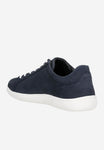 Wojas Men's Dark Blue Nubuck Leather Sneakers | 1019726
