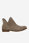 Wojas Dark Beige Leather Ankle Boots | 5500267